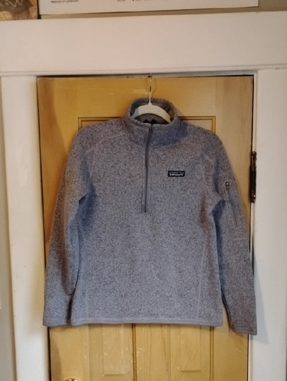 Patagonia Women's 1/4 Zip Better Sweater In Purple, S